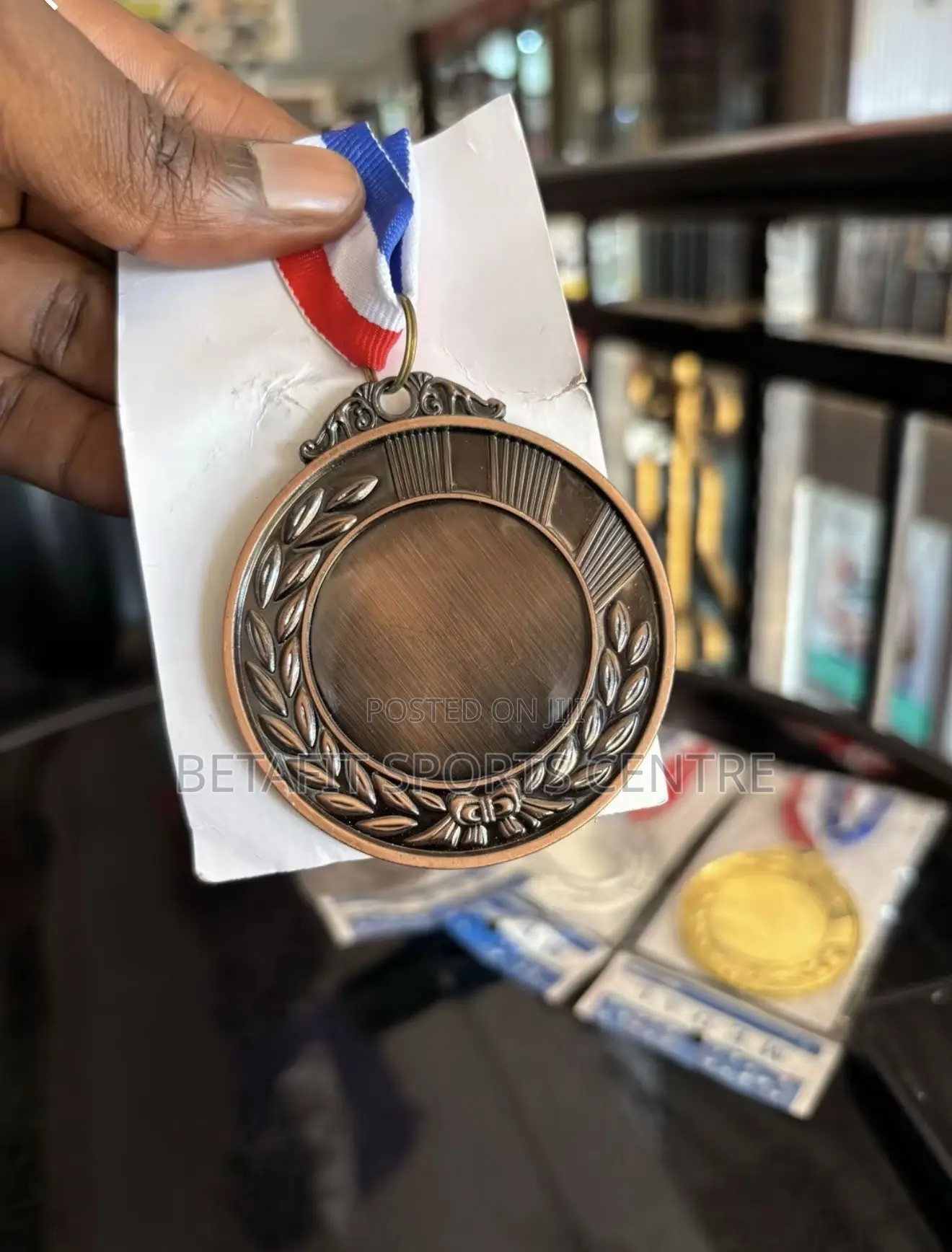 Different Medals Available (Gold,silver,bronze)