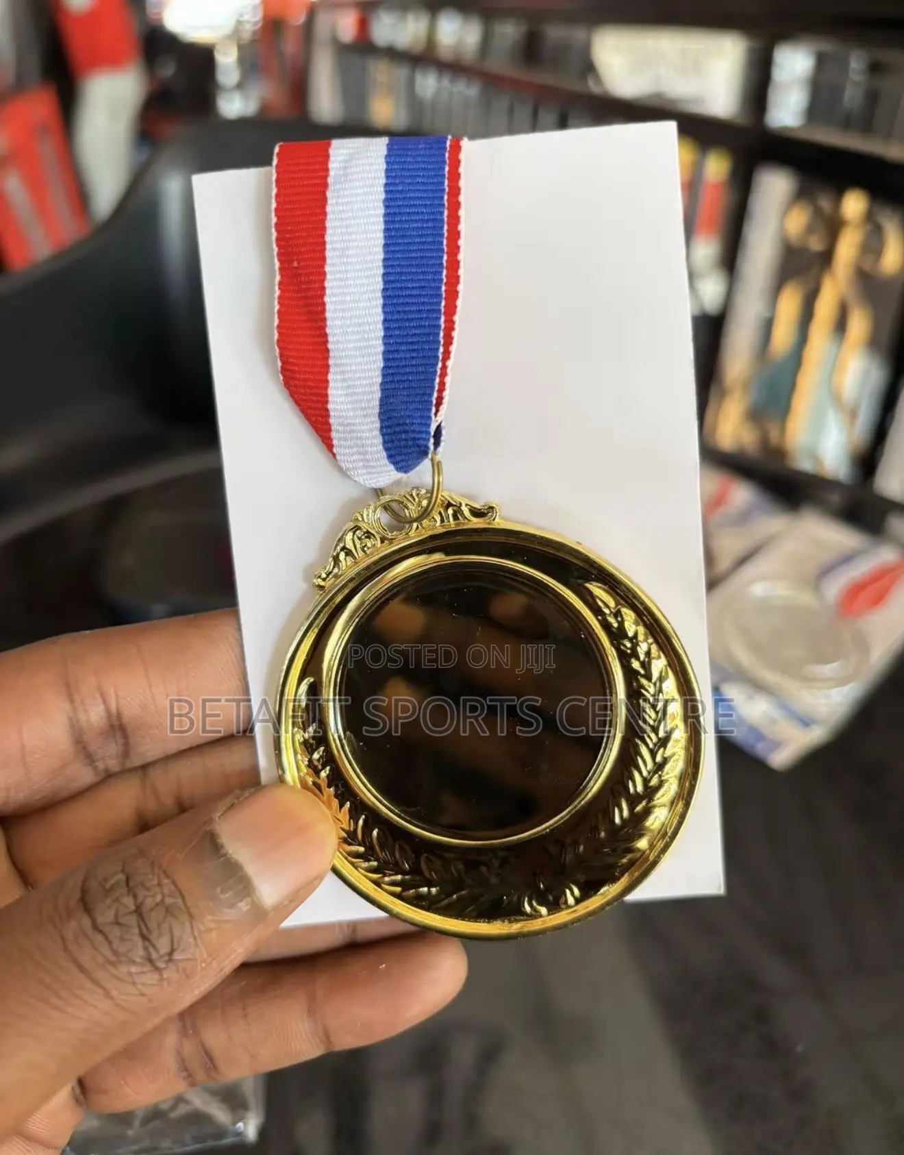 Different Medals Available (Gold,silver,bronze)
