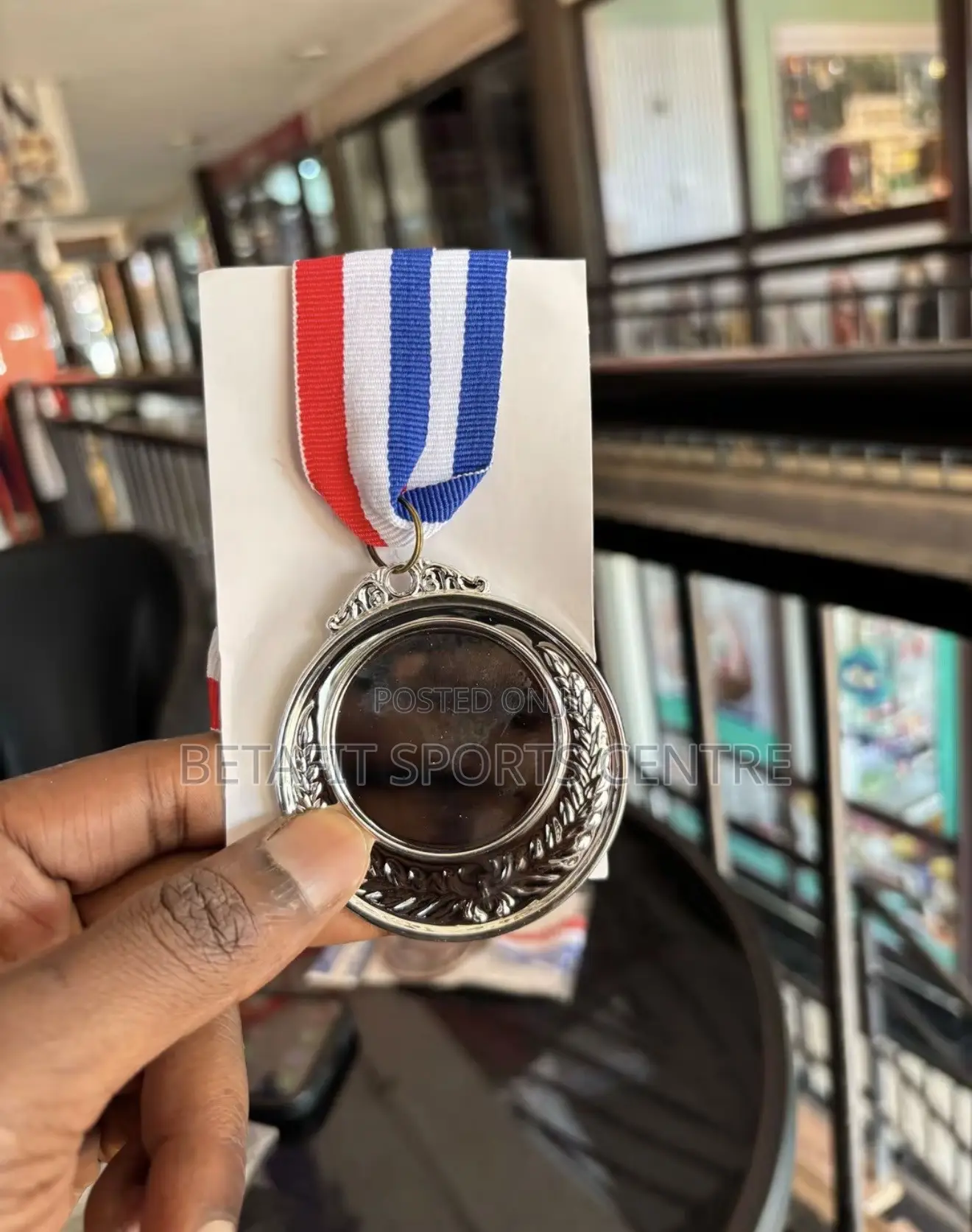 Different Medals Available (Gold,silver,bronze)