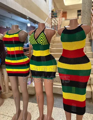Knitted Rasta Dress