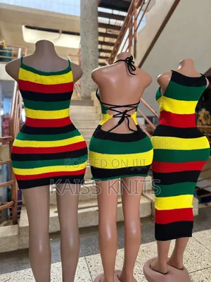 Knitted Rasta Dress