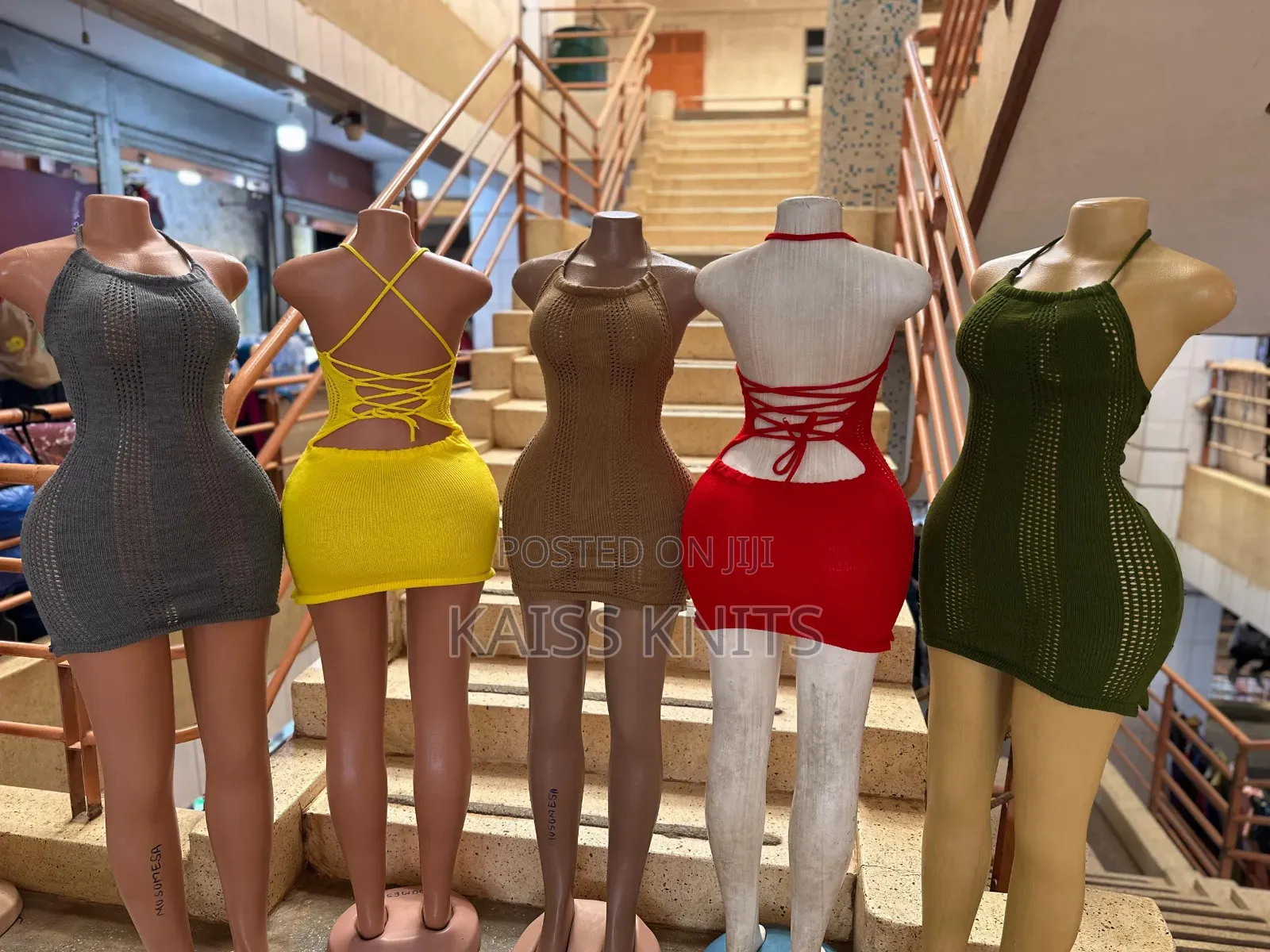 Knitted Laced Sweater Dress