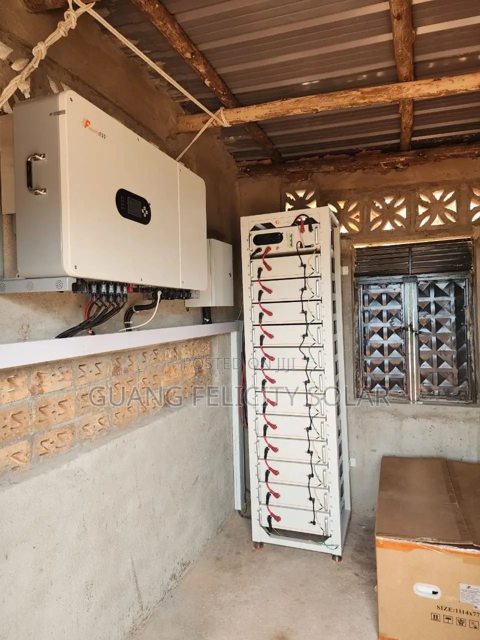 50kva 60kwh 3-Phase High Voltage Solar System(complete Set Up)