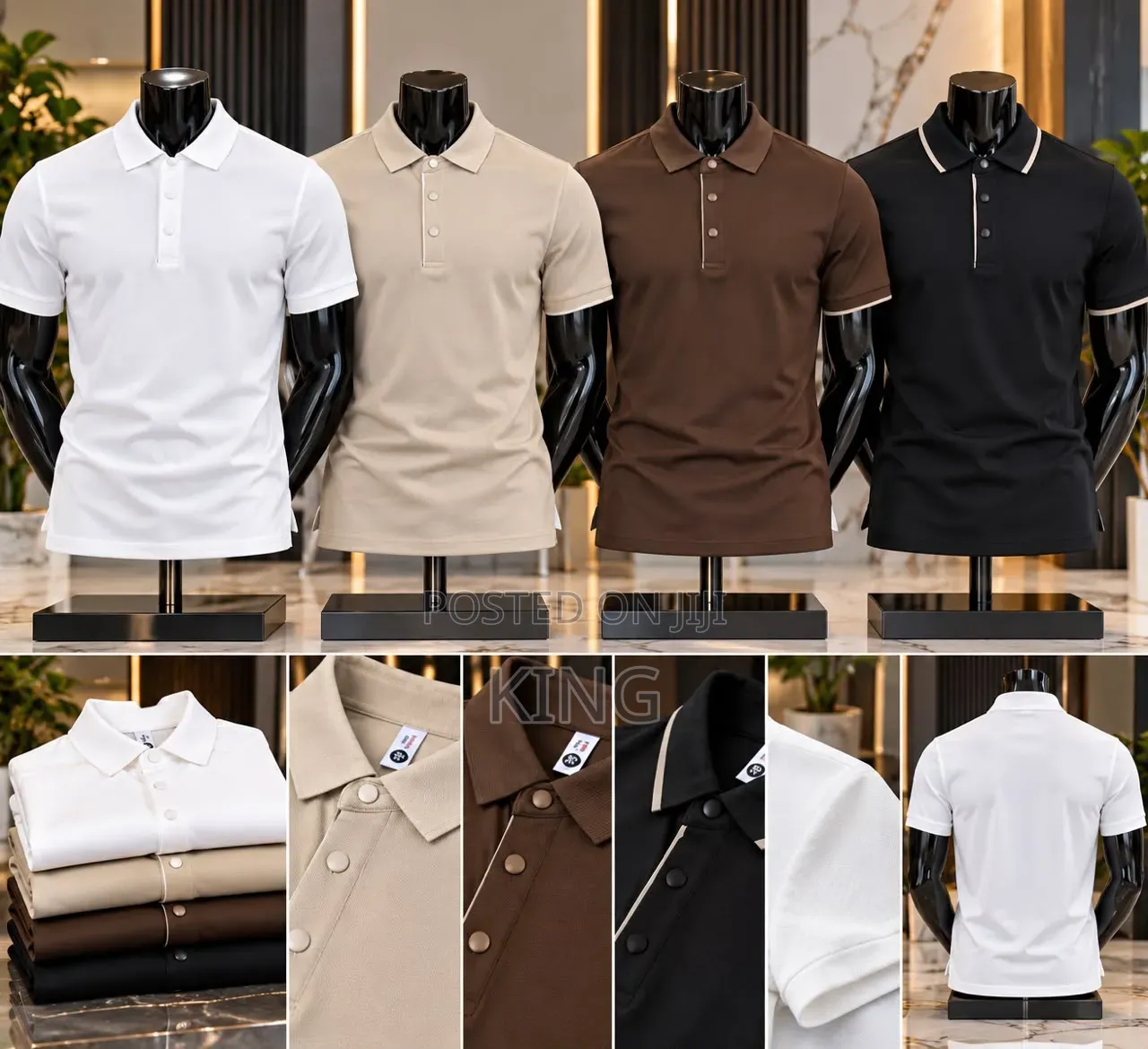 Perl Zip Snap T-Shirts