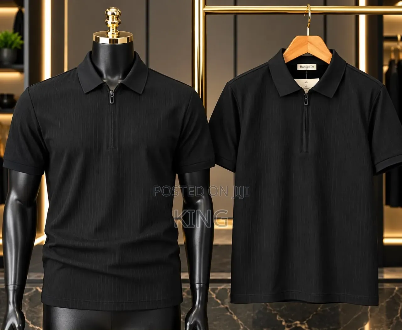 Perl Zip Snap T-Shirts