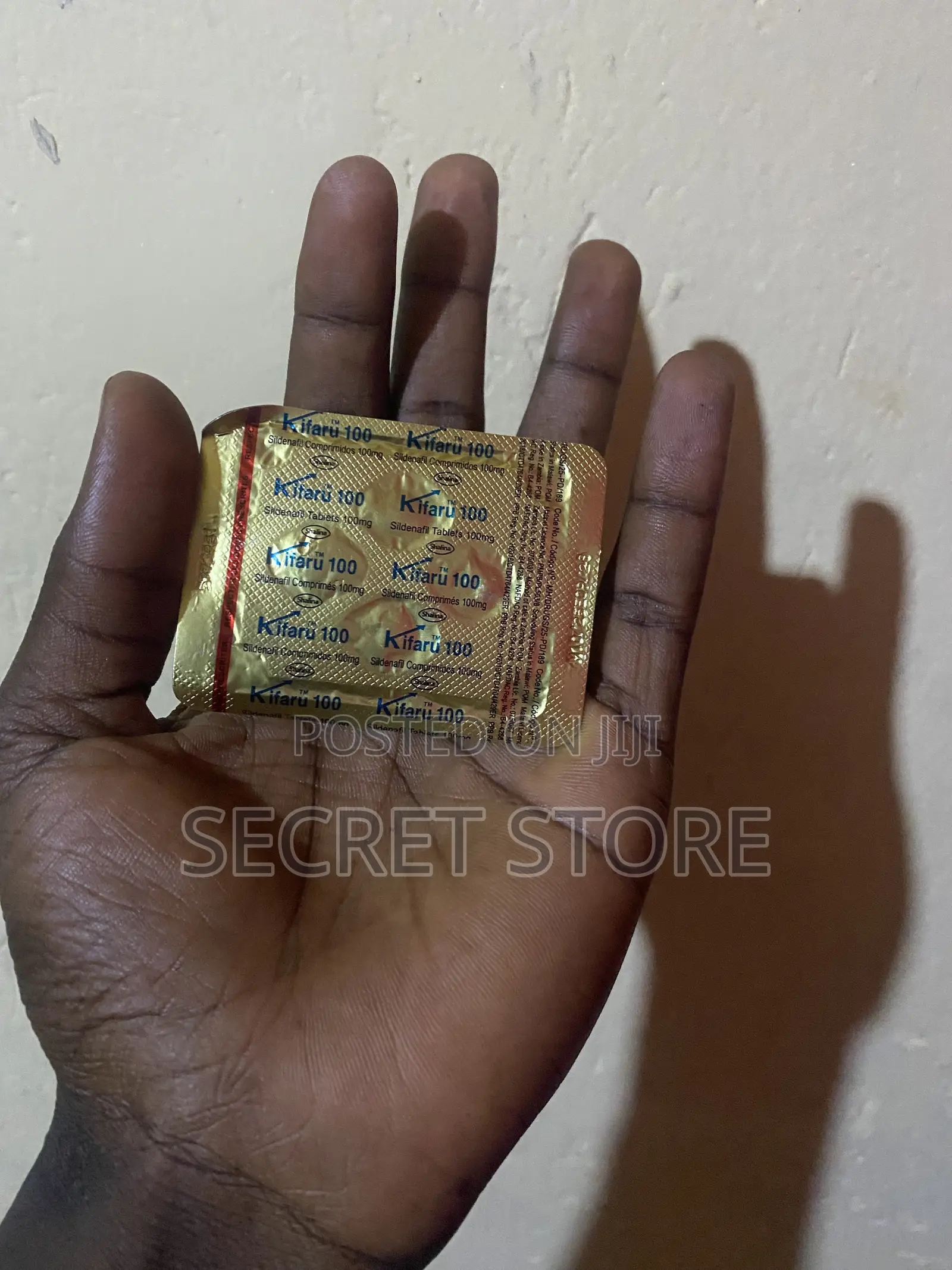 Kifaru 100mg Sildenāfil Citrate Tablets