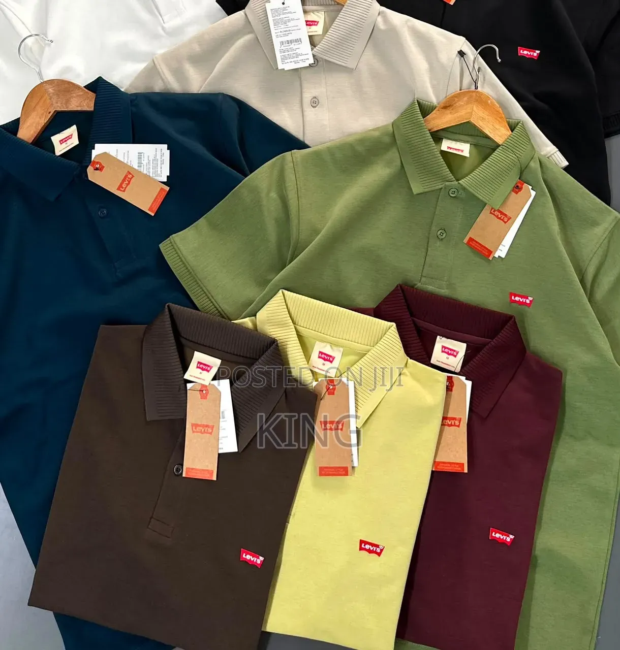 Levi's Men's Housemark Short-Sleeve Piqué Polo Shirts
