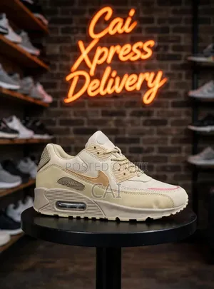 Nike Air Max 90 "Grey, Beige, Black" Sneaker