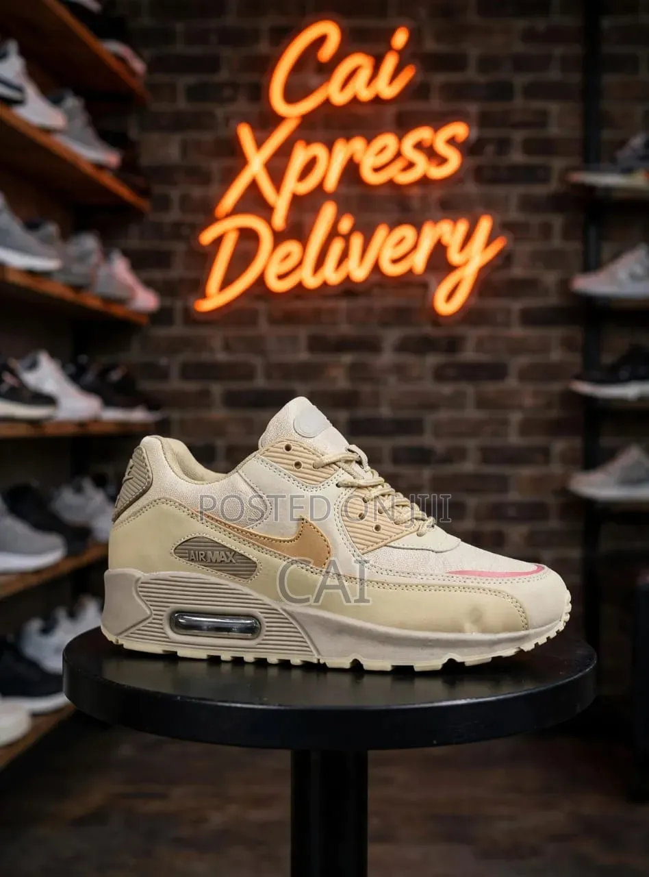 Nike Air Max 90 "Grey, Beige, Black" Sneaker