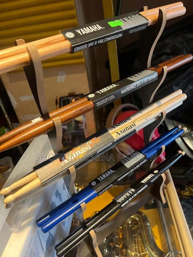 Drum Sticks Yamaha Heavy Brown Vic Firth