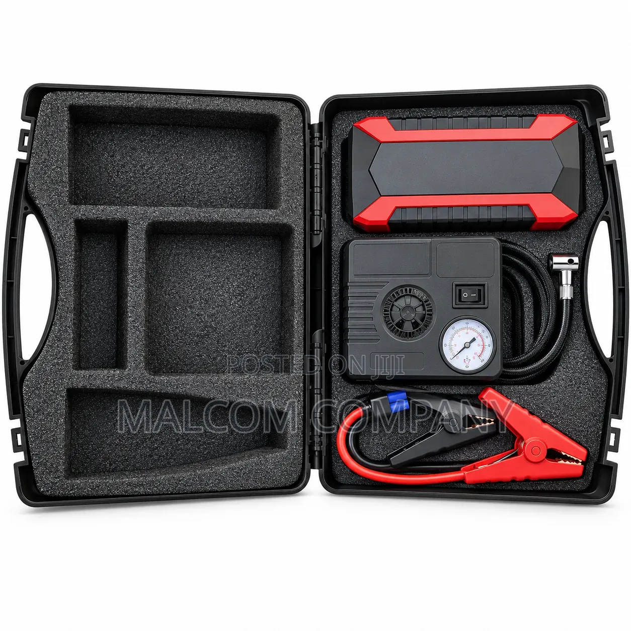 Portable Car Jump Starter With Air Compressor 12V– Car Battery Booster