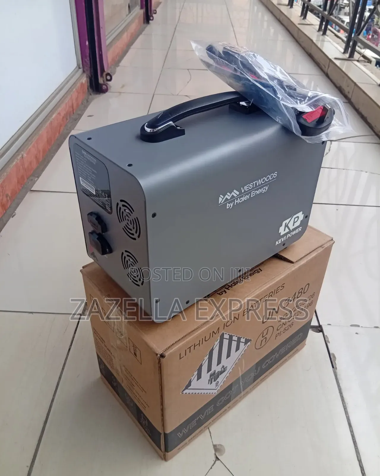 Vestwoods 1000w Portable Power Station - Powers Home Appliances