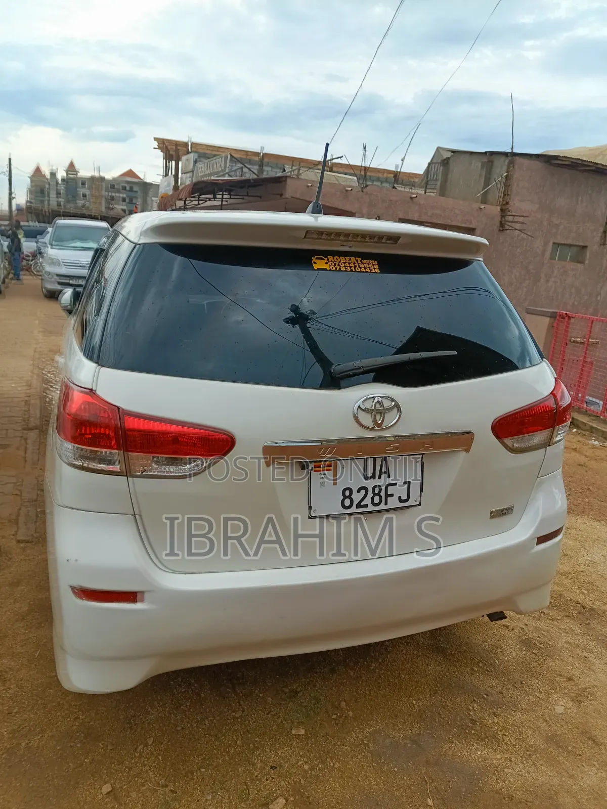 Toyota Wish 2012 White
