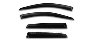 Toyota Hilux Window Visors 4PCS – Black Rain Guards Uganda