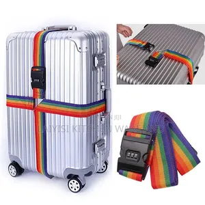 Adjustable Strong Extra Safety Travel Suitcase Luggage Baggage Straps
