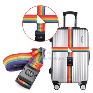 Adjustable Strong Extra Safety Travel Suitcase Luggage Baggage Straps
