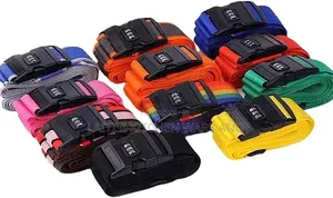 Adjustable Strong Extra Safety Travel Suitcase Luggage Baggage Straps