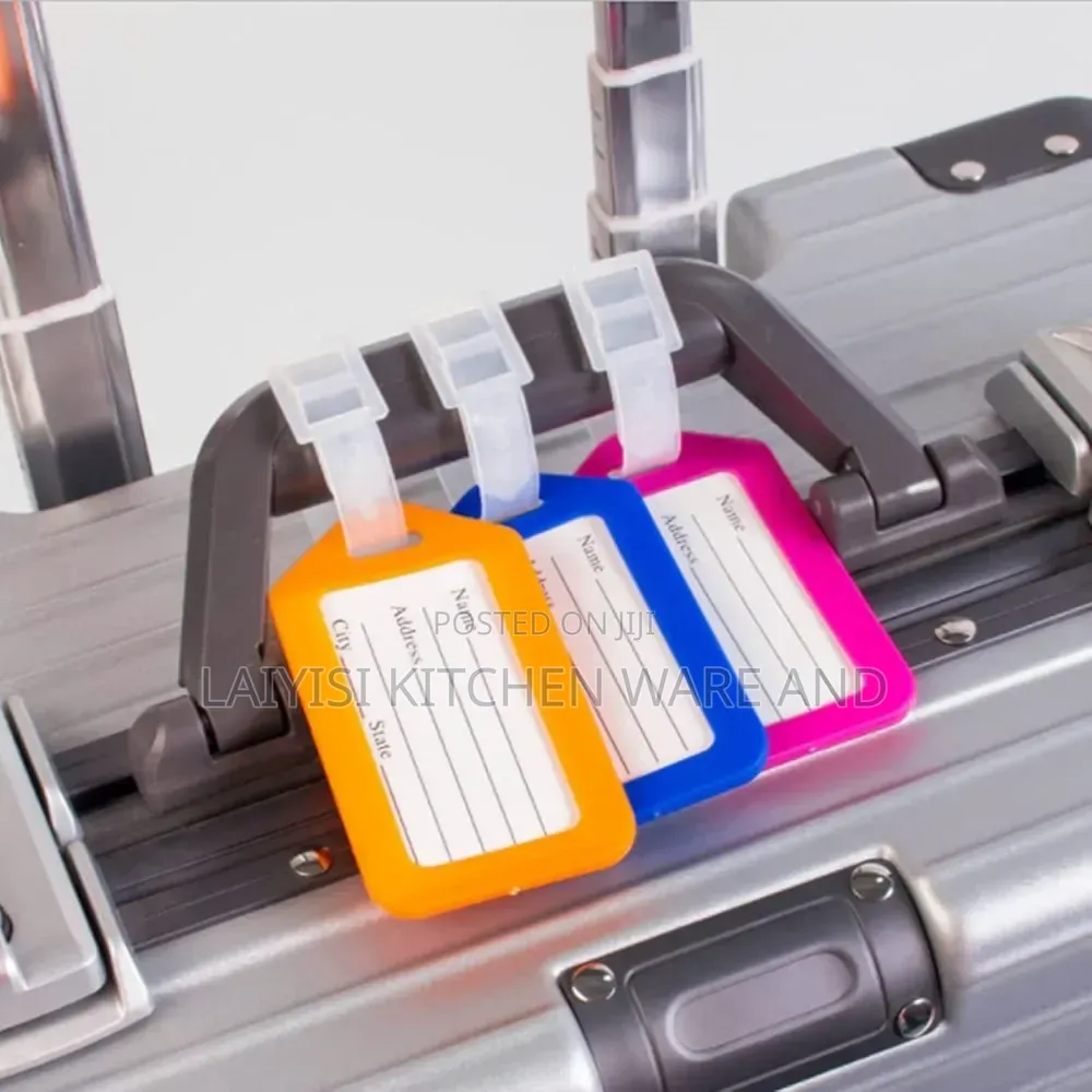 3pieces of Lightweight Baggage Tags for Secure Luggage Identification