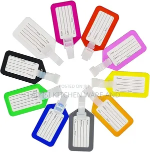 3pieces of Lightweight Baggage Tags for Secure Luggage Identification
