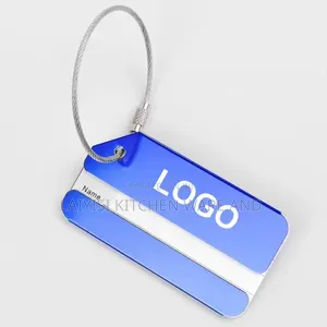 3PCS Modern Design Luggage Tags Travel Suitcase Tags W Name ID Card