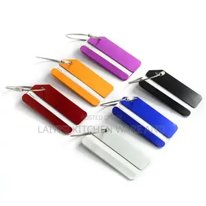 3PCS Modern Design Luggage Tags Travel Suitcase Tags W Name ID Card