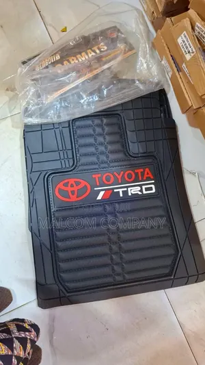 Toyota TRD Rubber Car Floor Mats – Black All-Weather Floor Mats Uganda