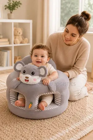 Baby Trainer Seat Grey