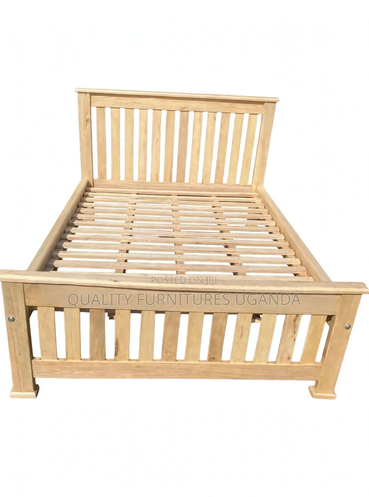 4x6 King Solomon Wooden Bed