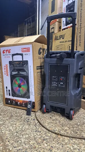 CTC 12 Inch Speaker Rechargeable