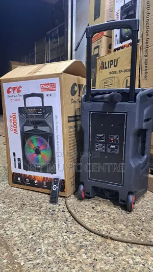 CTC 12 Inch Speaker Rechargeable