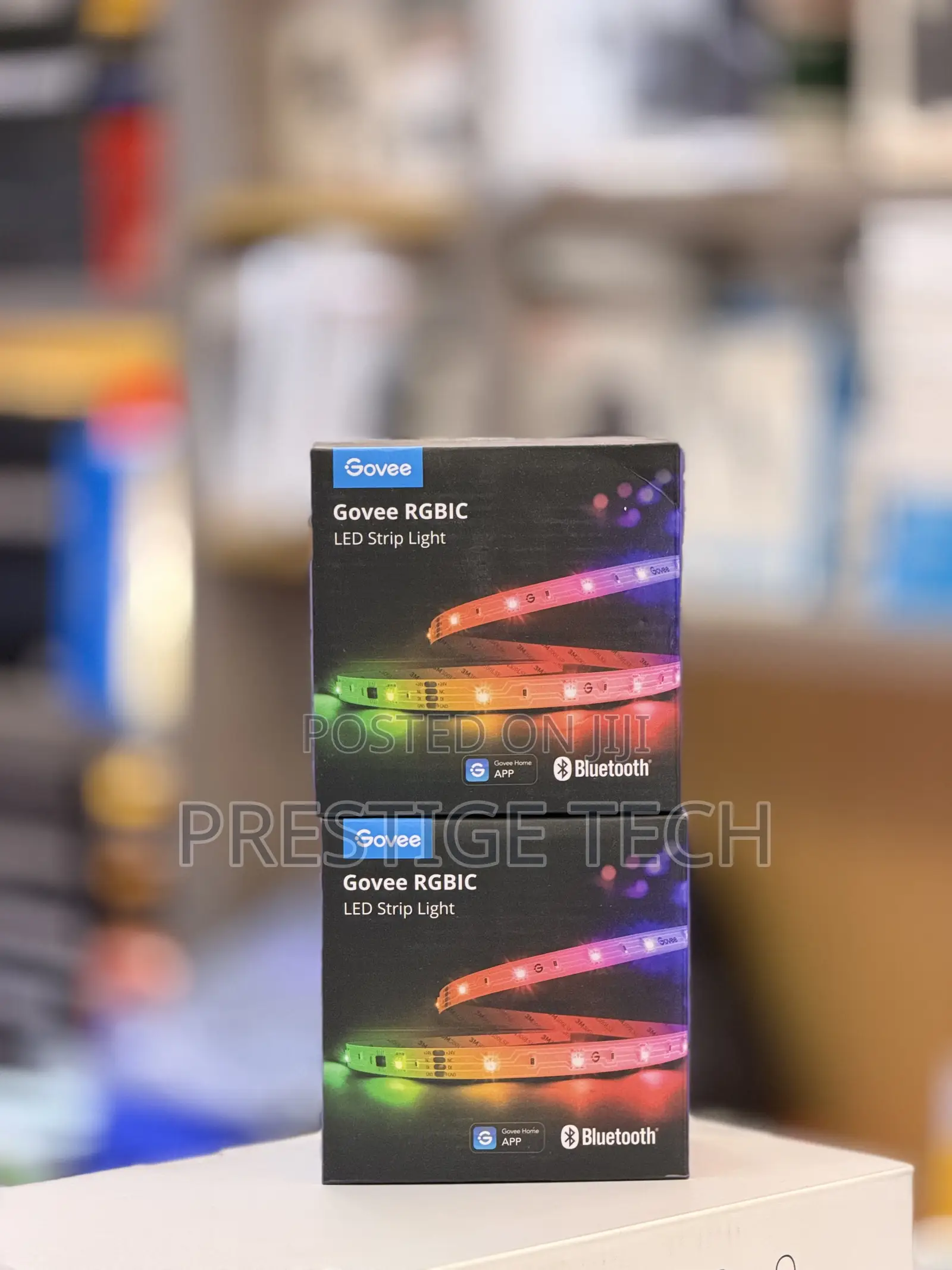 Govee RGB LED Strip Light 5 Metre, Smart Lights, Bluetooth LED Strip
