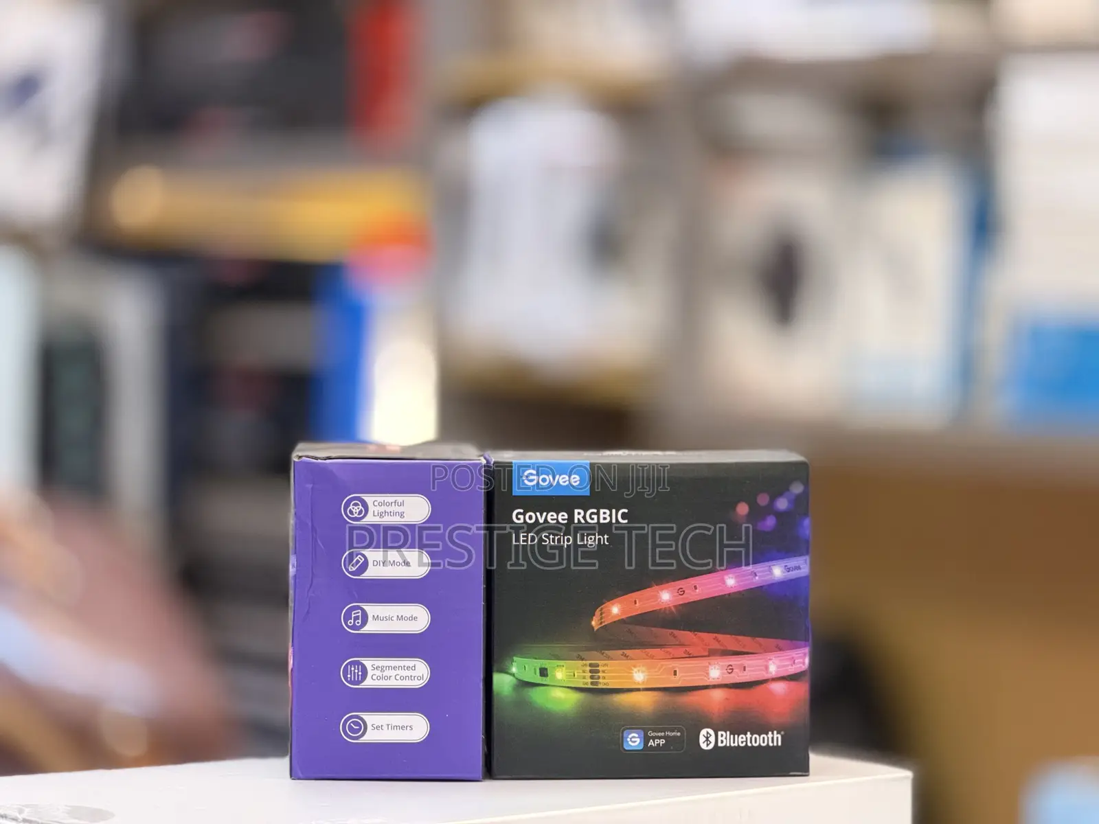Govee RGB LED Strip Light 5 Metre, Smart Lights, Bluetooth LED Strip
