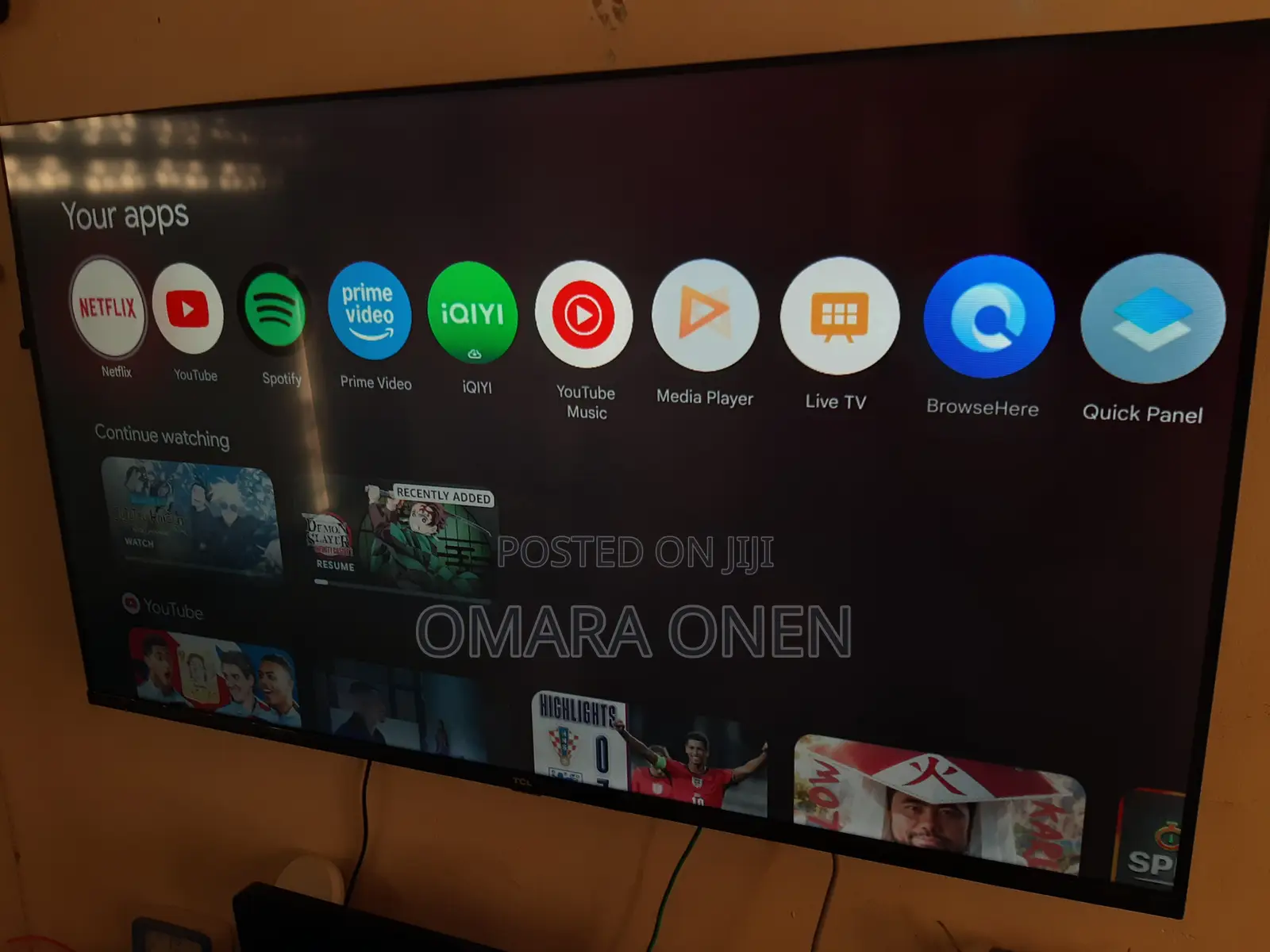 TCL Qled Smart TV 40"