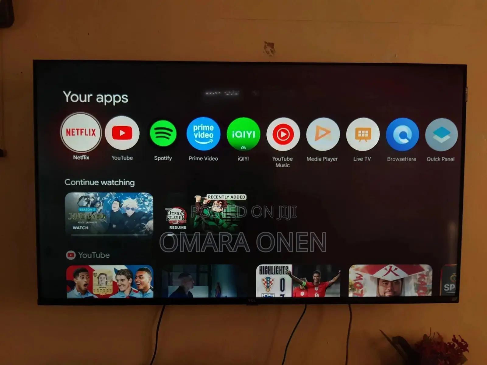 TCL Qled Smart TV 40"