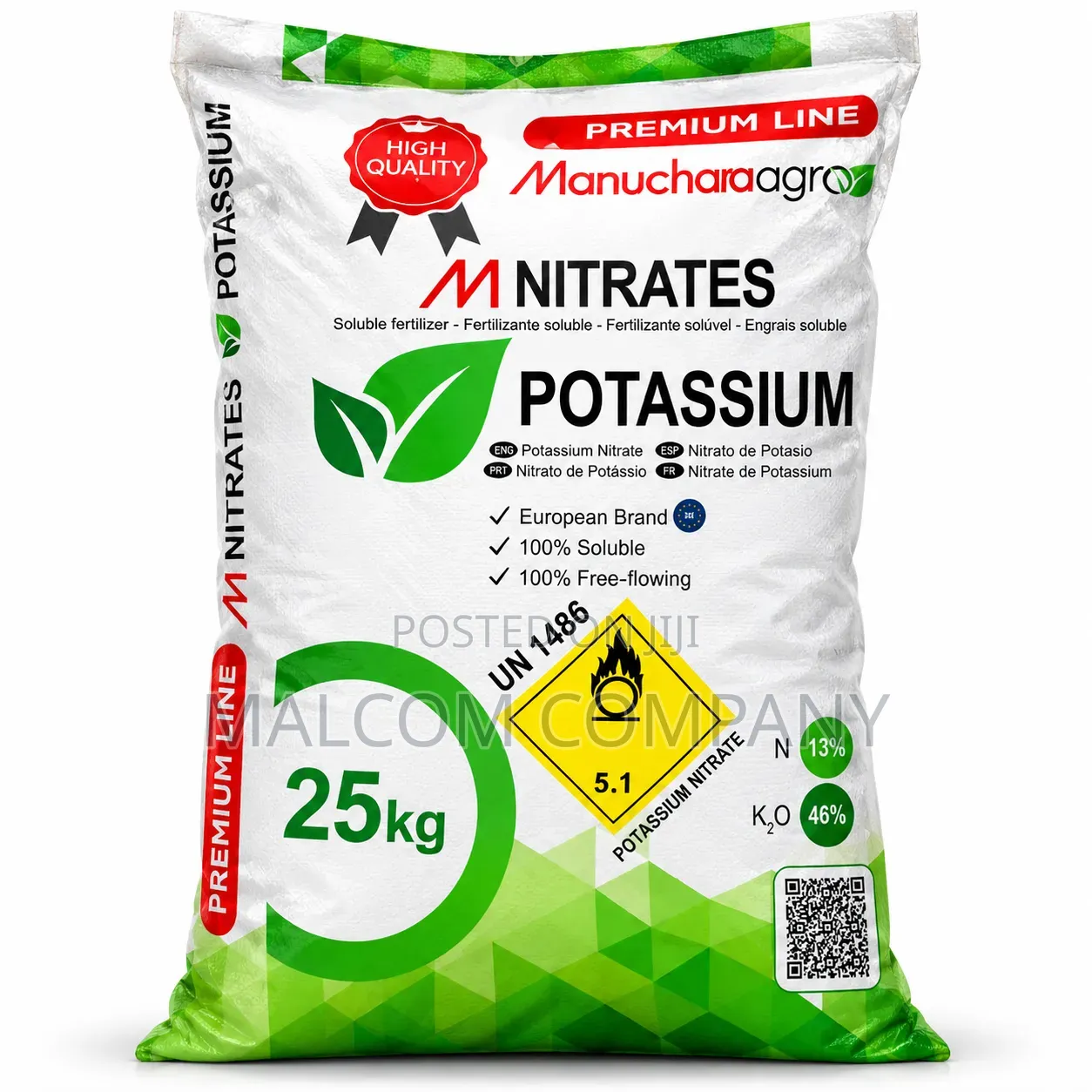 Potassium Nitrate Fertilizer 25kg – Water Soluble Fertilizer Uganda