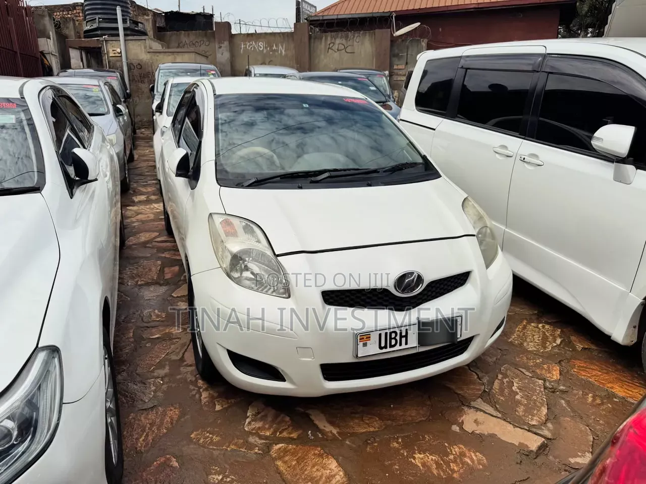 Toyota Vitz 2008 White