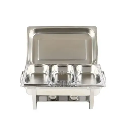 3 Trays Food Warmer Chaffing Dish