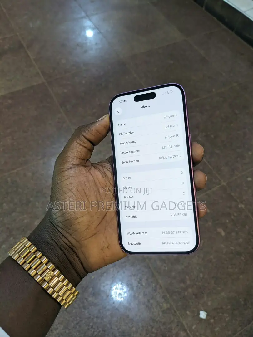 Apple iPhone 16 256 GB Pink