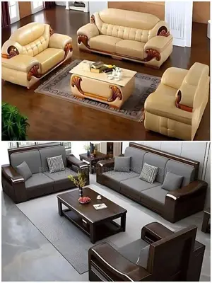Burtter Fly Cream Leaather Sofas