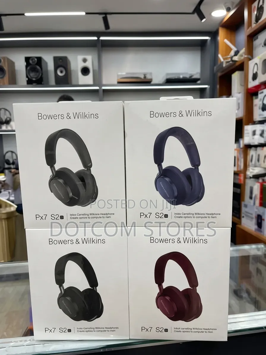 Bowers Wilkins Px7 S2e Noise Cancelling Wireless Headphones.
