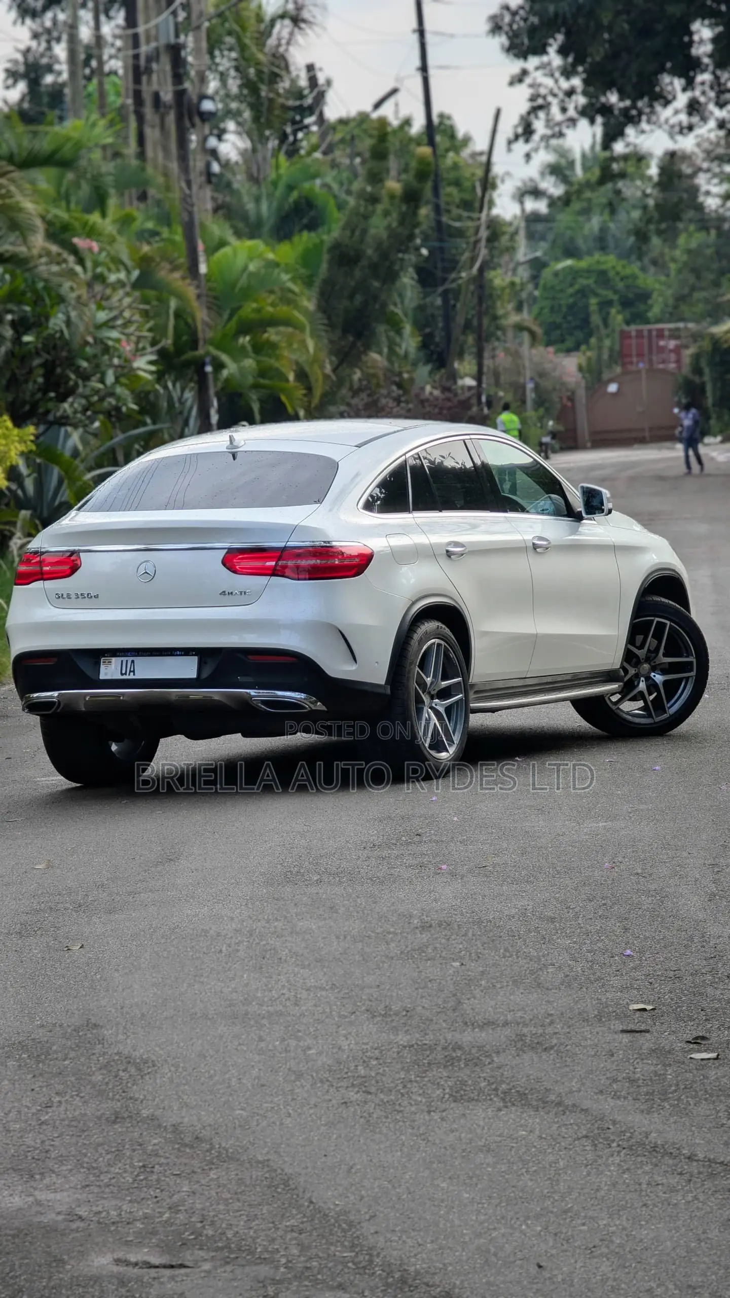 Mercedes-Benz GLE-Class 2018 White