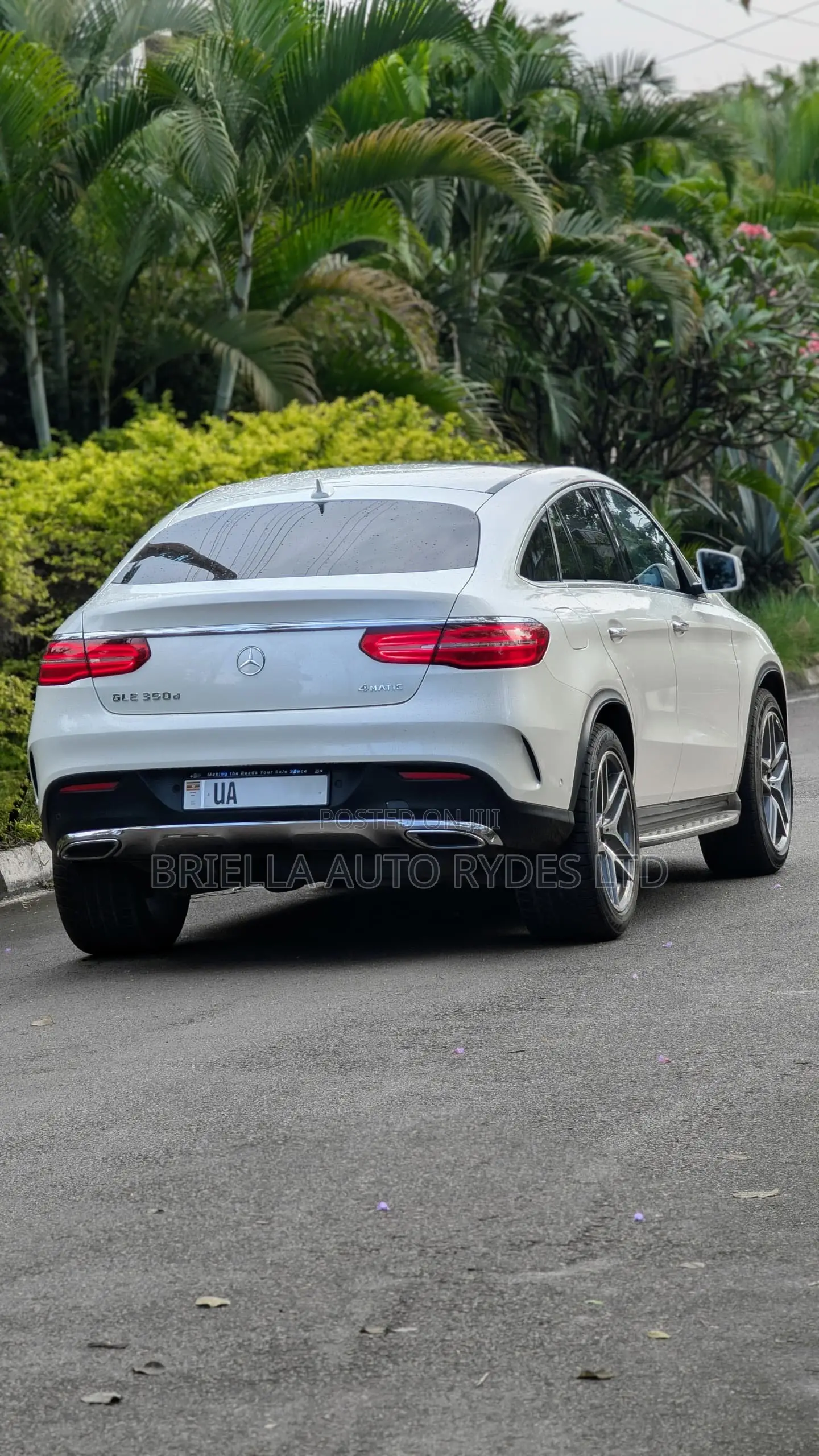 Mercedes-Benz GLE-Class 2018 White