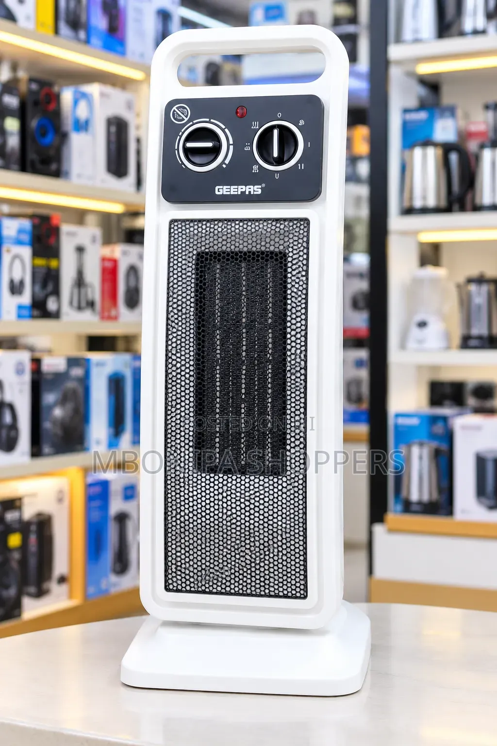 Geepas GRH28530 PTC Fan Heater – 2000W Portable Electric Room Heater