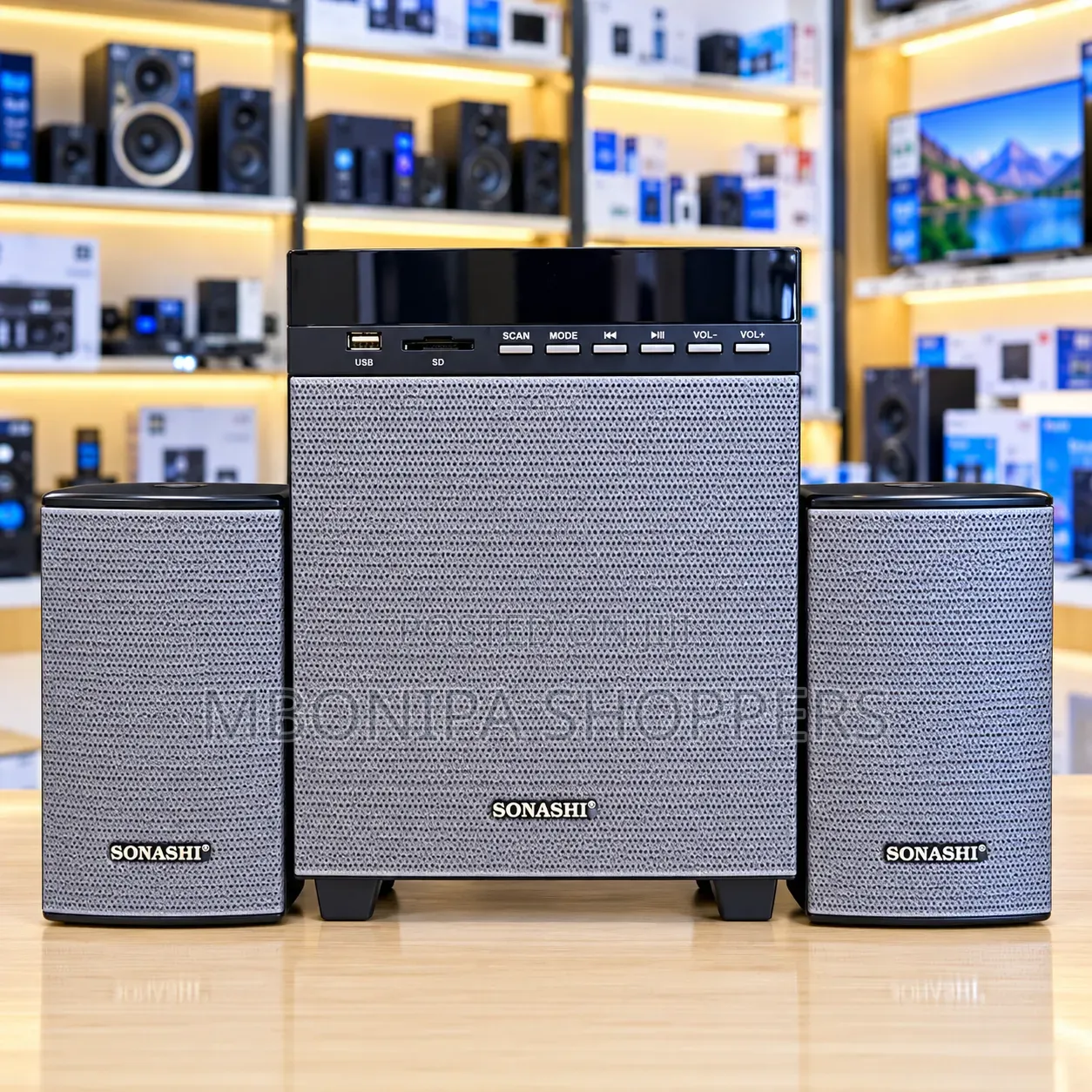 SONASHI SHS-2115USRB 2.1CH Bluetooth Speaker System