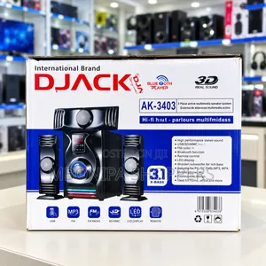 DJACK AK-3403 3.1 Multimedia Speaker System With Bluetooth