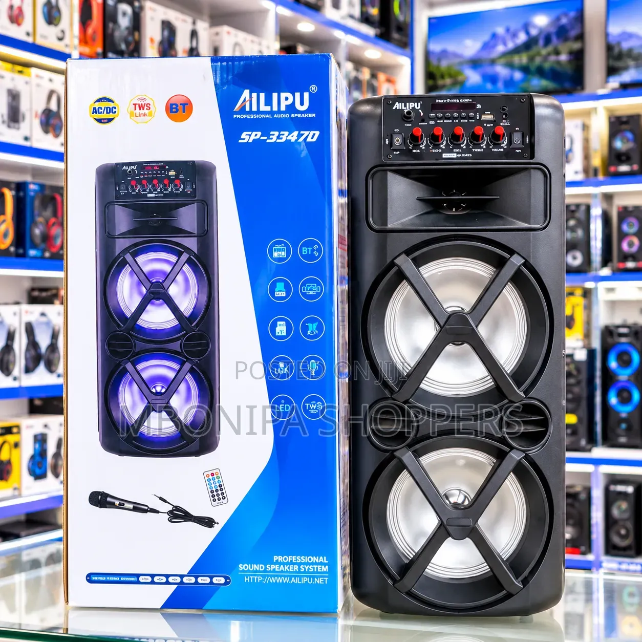 AILIPU SP-3347D Professional Bluetooth Speaker System