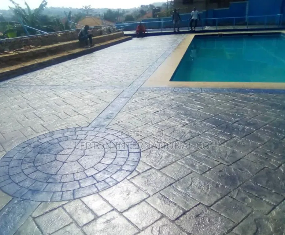 Concrete Stamping Solutions for Gardens Band Swimming Pools