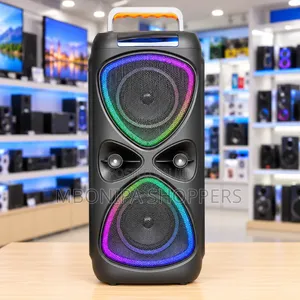 BoomGo BG-7404 Portable Wireless Bluetooth Speaker With RGB Lights