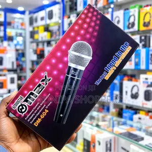 DMEX DM-604 Dynamic Wired Microphone – Professional Audio Microphone