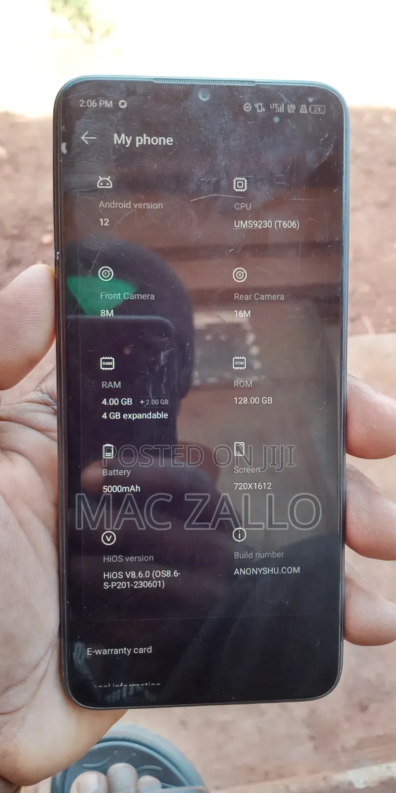 Tecno Spark 16 GB Black